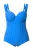 Ulla Popken Badpak  blauw
