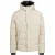 Jack And Jones Heren pufferjack met capuchon, geribd en in kleurblokken (Maanstraal)