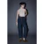 TRENDYOLMİLLA Dames Blauw Effen Mom Hoge taille Jeans