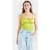Shoeby Lm-sbsatin Corset Top Brightgreen
