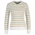 GANT Trui  donkerbeige / wit