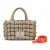 Les Visionnaires Handtas ‘Unio Cortina Bubble’  sand / oranje