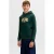 JACK & JONES JUNIOR hoodie met print – donkergroen