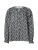 Claire Blouse ‘Rozerin’  gemengde kleuren / zwart