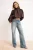 TRENDYOLMİLLA Dames Bruin Effen Lang Boxy Overhemden