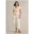 White Stuff Nelly Notch Neck Tee Natural