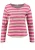 Key Largo Shirt ‘Happiness’  beige / rosa