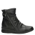 Rieker leren enkelboots – zwart
