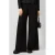 QS wide leg pantalon met plooien – zwart