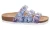 Rohde Slippers Alba , zomerschoenen, slippers, pantoffels met kleurrijke print, g-breedte = breed