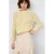 Mango trui met wol – geel
