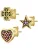 Glanzstücke München Oorbellen  goudgeel / gemengde kleuren