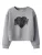 NAME IT Sweatshirt  grijs / zwart