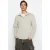 TRENDYOL MAN Heren Grijs Dierenprint Lang Regular fit Sweatshirts