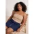 Trendyol Curve Dames Beige Effen Mouwloos Getailleerd Grote maten Blouses