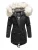 Navahoo Premium Dames Winterjas Honigfee – Warme Parka met Afneembare Kunstbontkraag