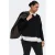 ONLY CARMAKOMA Caralba Ls Mix Top Jrs top Plus Size – zwart