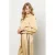 &Co Woman wide leg regular waist broek ecru