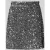 Vila High waist minirok met pailletten, model ‘FAITH’