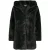 Urban Classics Dames teddy fleece mantel met capuchon