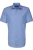 Seidensticker Modern Fit Overhemd Korte mouw middenblauw
