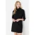 Trendyol Vrouw/Meisje Off-shoulder Coltrui Verschuiving Midi Jurk