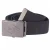 Lee Cooper Slijtvaste riem van geweven band (Zwart)