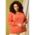 Zhenzi pullover Plus Size – oranje