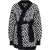 EsQualo Cardigan 3d Knit Black / White