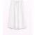 Hoge Taille Poplin Rok met Touwtje Detail
