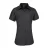 Premier Dames/dames Supreme Heavy Poplin Short Sleeve Work Shirt (Zwart)