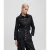 Karl Lagerfeld Button Denim Jacket Dark Blue Denim