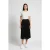 Comma Skirt Black