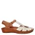 Pikolinos leren sandalen cognac