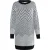 usha Gebreide jurk Dames zwart wit