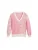 Desigual Trui  lichtroze / wit