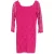 Diane Von Furstenberg Zarita jurk met lange mouwen en kant in roze rayon