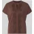 Marc Cain Regular fit blouse van katoenmix met kant