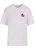Mister Tee Shirt ‘Heart Cherries’  donkerrood / wit