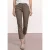 Street One Dames 7/8 Slim Legs broek in satijnlook in Bruin