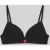 HUGO bralette met logodetail model ‘HUGO HEART TRIANGLE’