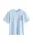 Next Shirt  lichtblauw / rood / pastelrood