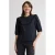 Anytime blouse met ruches zwart