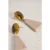 White Stuff Bea Resin Drop Earring Brown Multi