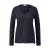 T-shirt van jersey met V-hals en artwork patch aan de onderkant dames s.Oliver