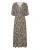 Pulz Jurk ‘PZCHARLOTTE’  beige / mokka