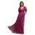 Damesjurk Goddiva Flared Sleeve Embroidered