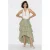 Hoog-Waisted Katoenen Poplin Midi-Rok