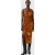 AllSaints Laura Dress Ania Rust Brown