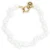 Bonnie Studios Armband Dames Fred Funky Bracelet, Kleur: Wit
